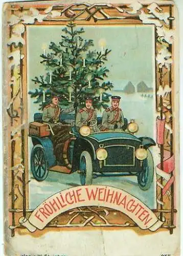 Fröhliche Weihnachten  v. 1911 (AK24080-05)
