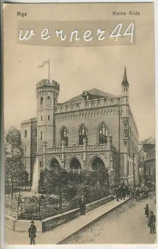 RIGA - Kleine Gilde  v. 1920 (AK36059)