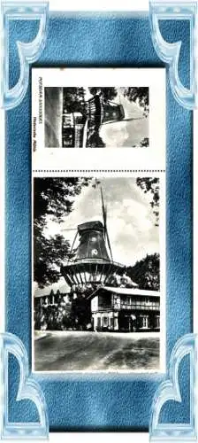 Potsdam - Sanssouci - Historische Mühle - mit Karte in Klein -  v. 1920 (AK8020)