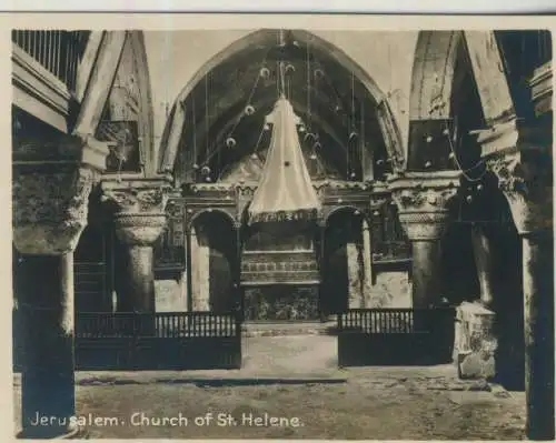 Jerusalem - Church of St. Helena - 9,1cm x 7,2cm - (F59620)