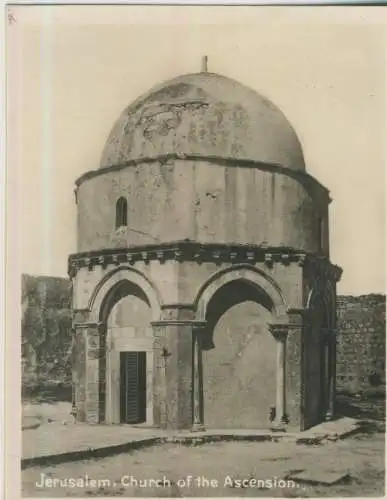 Jerusalem - Church of the Ascension - 9,1cm x 7,2cm - (F59634)