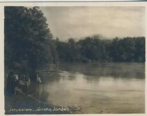 Jerusalem - Jéricho Jordan - 9,1cm x 7,2cm - (F59636)