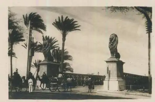 Cairo - Lions Bridge - 9,0cm x 6,0cm - (F59703)