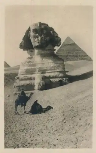 Cairo - The Great Sphinx - 9,0cm x 6,0cm - (F59718)