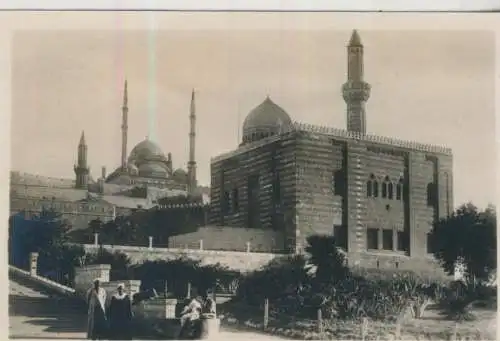 Cairo - Citadel and Mahmoudyeh Mosque - 9,0cm x 6,0cm - (F59727)