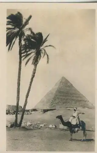 Cairo - The Cheops Pyramid - 9,0cm x 6,0cm - (F59731)