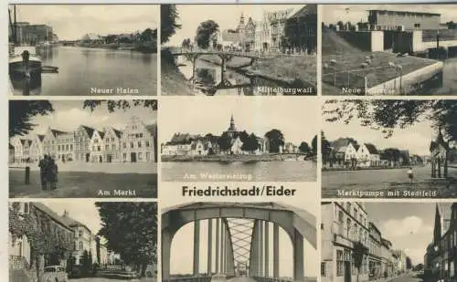 Friedrichstadt/Eider - 9 Ansichten -  von 1960 (AK59764)