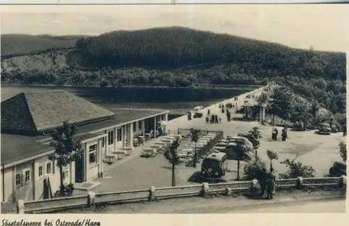 Sösetalsperre bei Osterode / Harz -  von 1960 (AK59765)