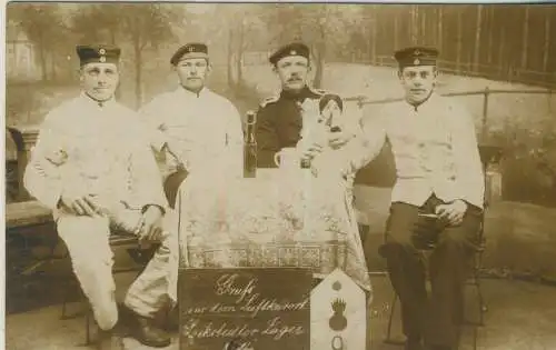 Gruß aus dem Lockstedter Lager   - von 1914 (AK59601)