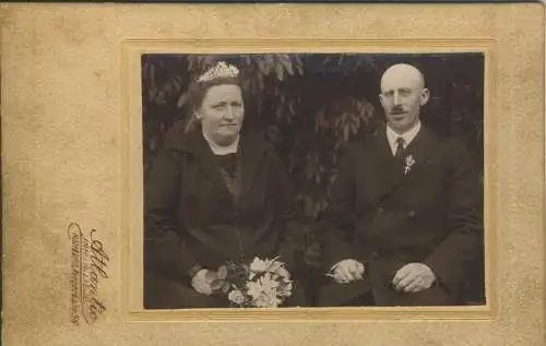 Hamburg - Silberhochzeitspaar  - von 1907 (F59610)