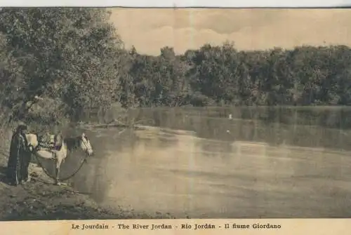 The River Jordan - von 1928 (AK59650)