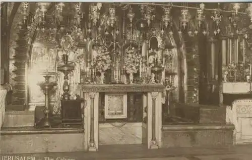 Jerusalem - The Calvary - von 1928 (AK59655)