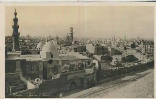 Cairo - General View - von 1928 (AK59685)