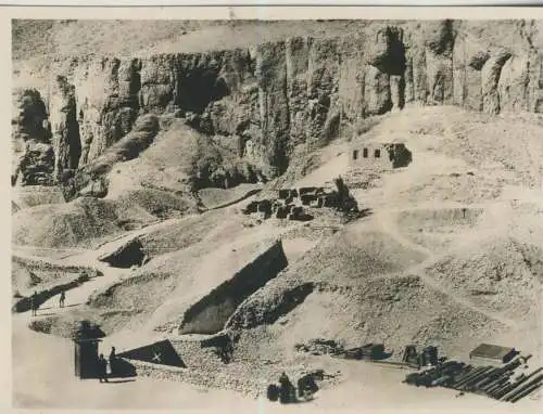 Ägypten - Temple - 12,1cm x 10,2cm - von 1928 (F59698)