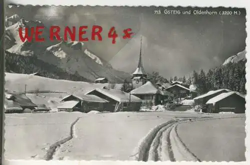 Gsteig und Oldenhorn - von 1959 (AK35522)