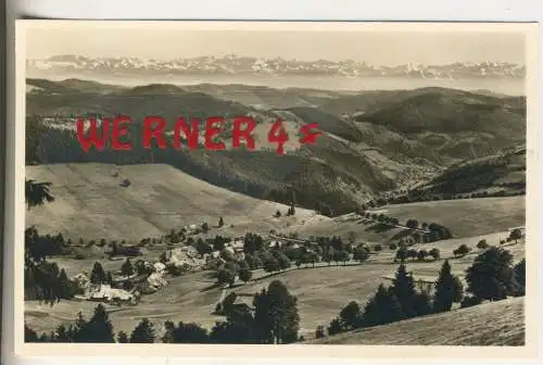 Höhenluftkurort und Wintersportplatz  Todtnauberg  - von 1958 (AK35544)