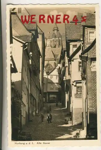 Marburg a. d. L. - Alte Gasse - von 1954 (AK35558)