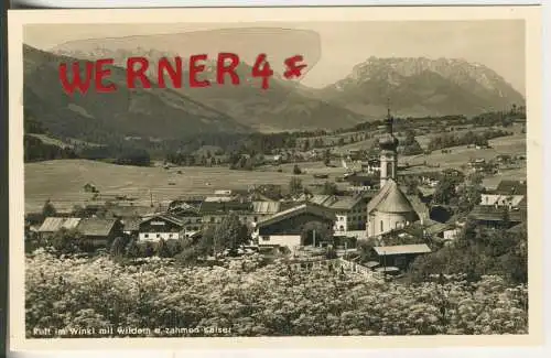 Reit im Winkel mit wildem und zahmen Kaiser - von 1957 (AK35562)