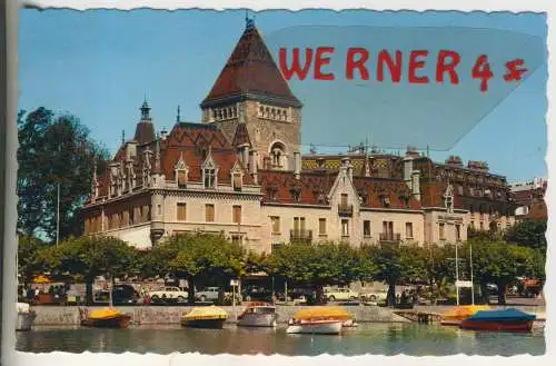 OUCHY-LAUSANNE - L'Hôtel - Le Château  - von 1960 (AK35569)