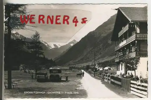 Gschnitzerhof - Gschnitz - Tirol   - von 1955 (AK35582)