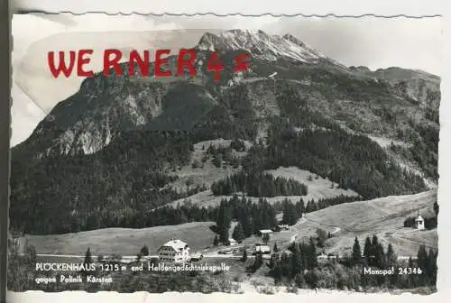 PLÖCKENHAUS und heldengedächniskapelle gegen Polinik - Kärnten - von 1960 (AK35592)