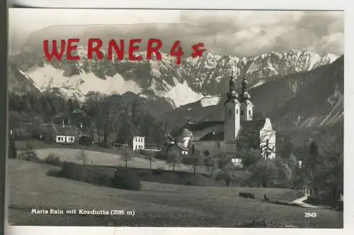 Maria Rain  mit Koschutta - von 1957 (AK35598)