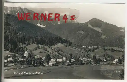 Zell  mit Koschutta - von 1957 (AK35599)
