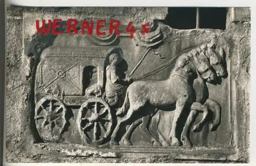 Wallfahrtsort Maria Saal in Kärnten - römisches Relief aus Virunum - von 1957 (AK35599-1)