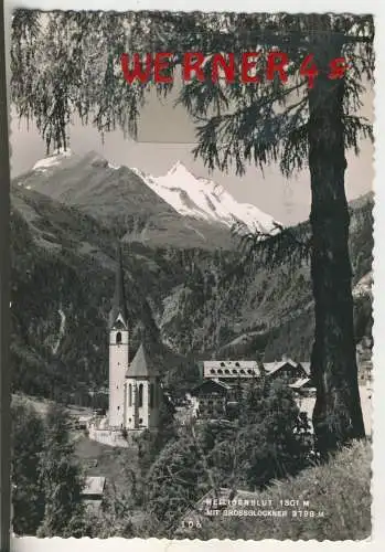 Heiligenblut mit Großglockner - von 1962 (AK34504)