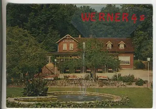 "Waldgasthaus Baumgarten - Hüttener Berge - von 1962 (AK34511)