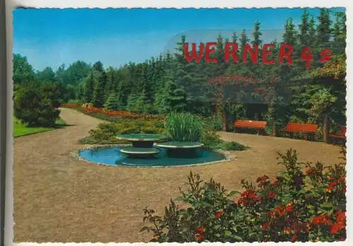 Mönchengladbach - Bunter Garten - von 1962 (AK34518)