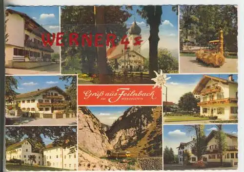 Gruß aus Feilnbach am Wendelstein - 8 Ansichten - von 1961(AK34544)