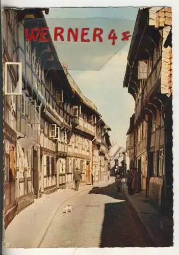 Goslar - Altes Gäßchen - von 1961 (AK34556)
