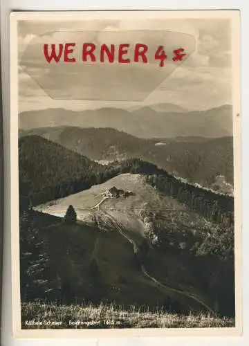 Kälbele-Scheuer - Belchengebiet - von 1959 (AK34585)