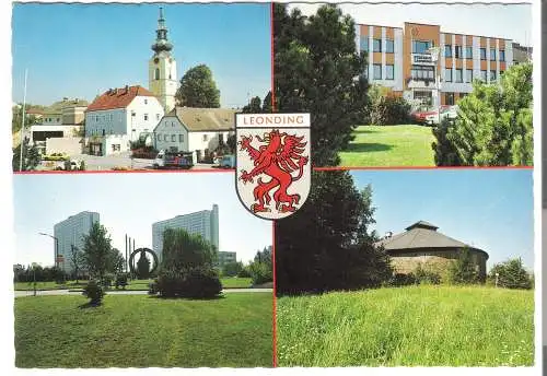 Leonding - 4 Ansichten - von 1974 (AK6301)