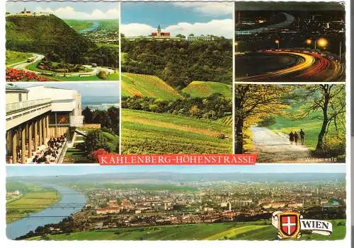 Kahlenberg - Höhenstrasse - Wien - 6 Ansichten - von 1969 (AK6303)