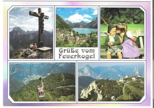 Grüße vom Feuerkogel - 5 Ansichten  - von 1998 (AK6316)