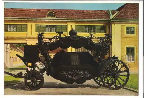 Kunsthistorisches Museum - Wien - Wagenburg in Schönbrunn  - von 1998 (AK6318)