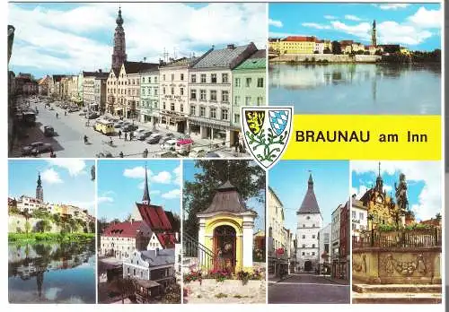 Braunau am Inn - 7 Ansichten - von 1998 (AK6340-1)