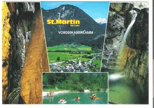 Vorderkaserklamm - St. Martin bei Lofer  - von 1998 (AK6342)
