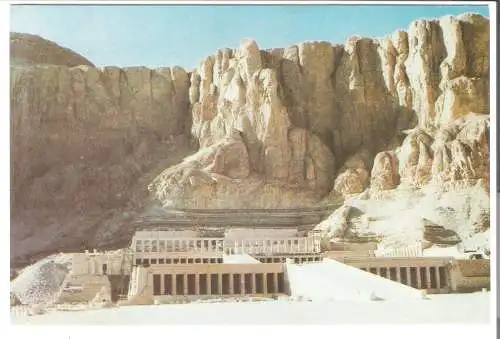 Thebes - El Deir El Bahari Temple of Queen Hatshepsut - von 1980 (AK6373)