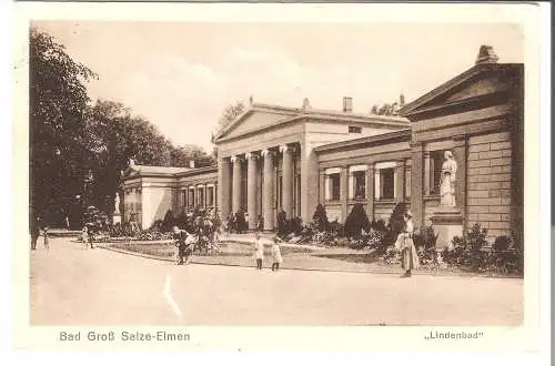 Bad Groß Salze-Elmen - Lindenbad   - von 1926 (AK6399)