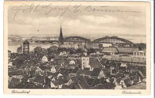 Düsseldorf - Totalansicht  - von 1930 (AK6416)