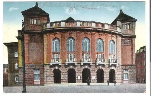 Mainz - Stadttheater - von 1914 (AK6419)