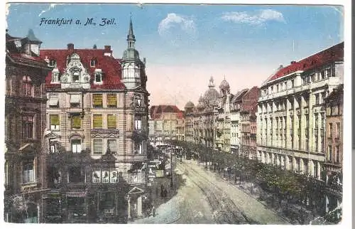 Frankfurt a.M. - Zeil. - von 1918 (AK6420)