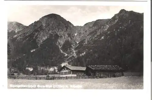 Alpengastwirtschaft Gera-Alpe (1172m) a. Achensee. - von 1952 (AK6423)