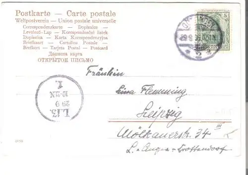 Abenddämmerung am Fluss     - von 1926 (AK6495)