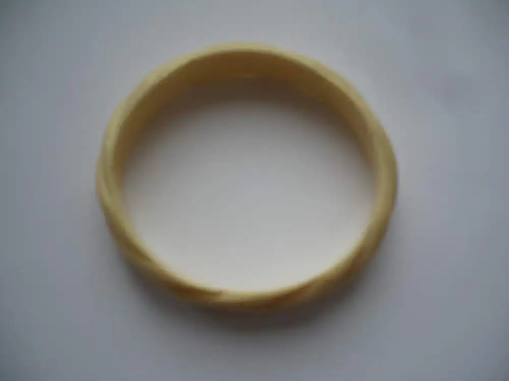 Jugendstil Elfenbein-Armreif - älter (1075) Preis reduziert 3