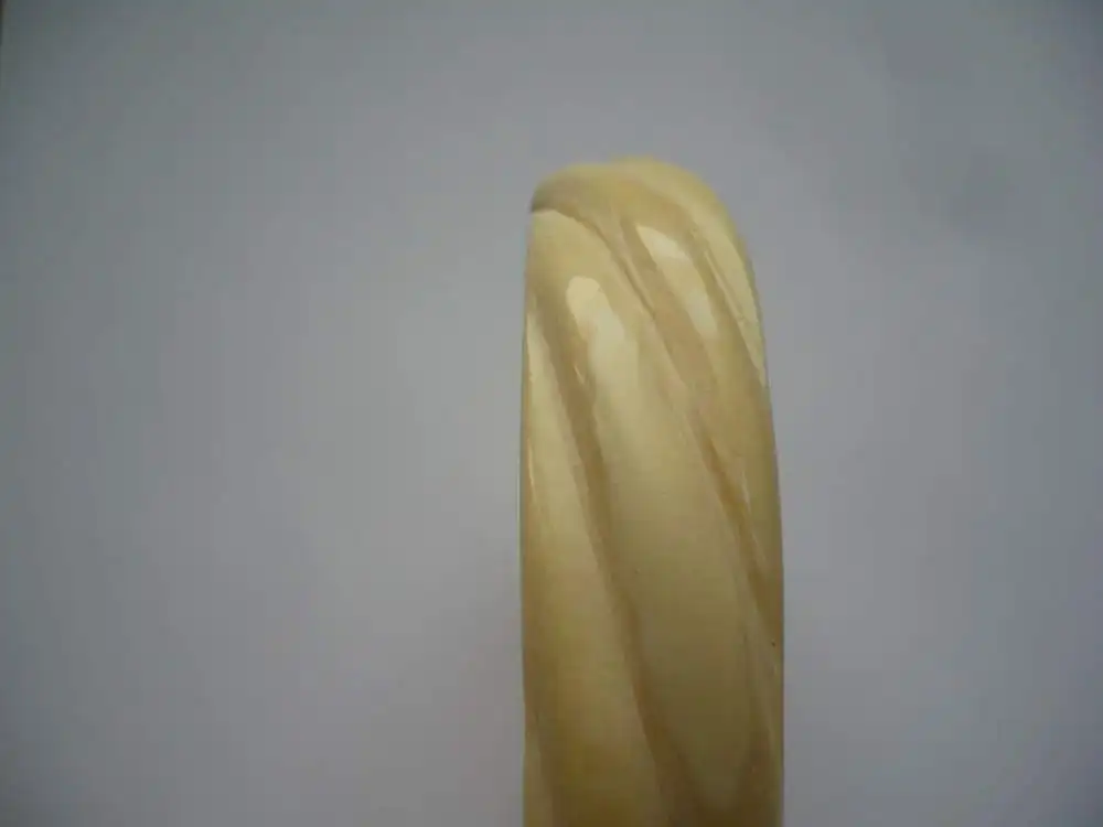 Jugendstil Elfenbein-Armreif - älter (1075) Preis reduziert 4