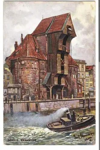 DANZIG - KRANNTOR - von 1910 (AK6527)